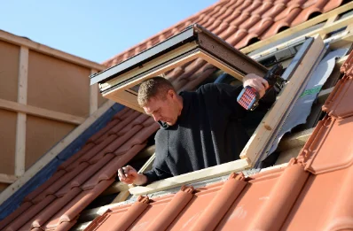 Pose de fenêtres de toit Velux à Glère